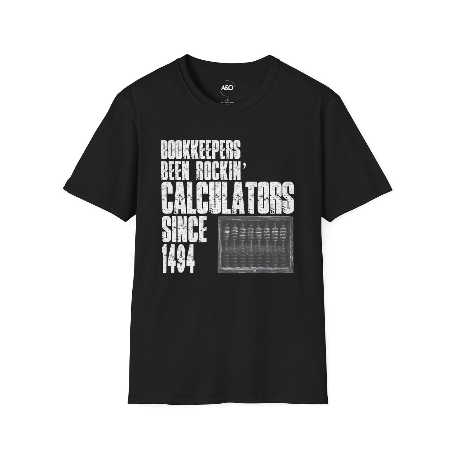 Bookkeepers Been Rockin' Calculators Since 1494 (Dark Fabrics)