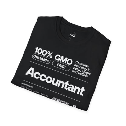 Accountant Organic GMO Free All Natural Ingredients (Dark Fabrics)