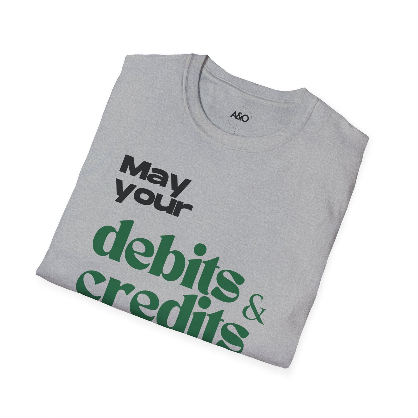 May Your Debits & Credits Always Balance Tee for Men