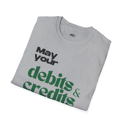 May Your Debits & Credits Always Balance Tee for Men