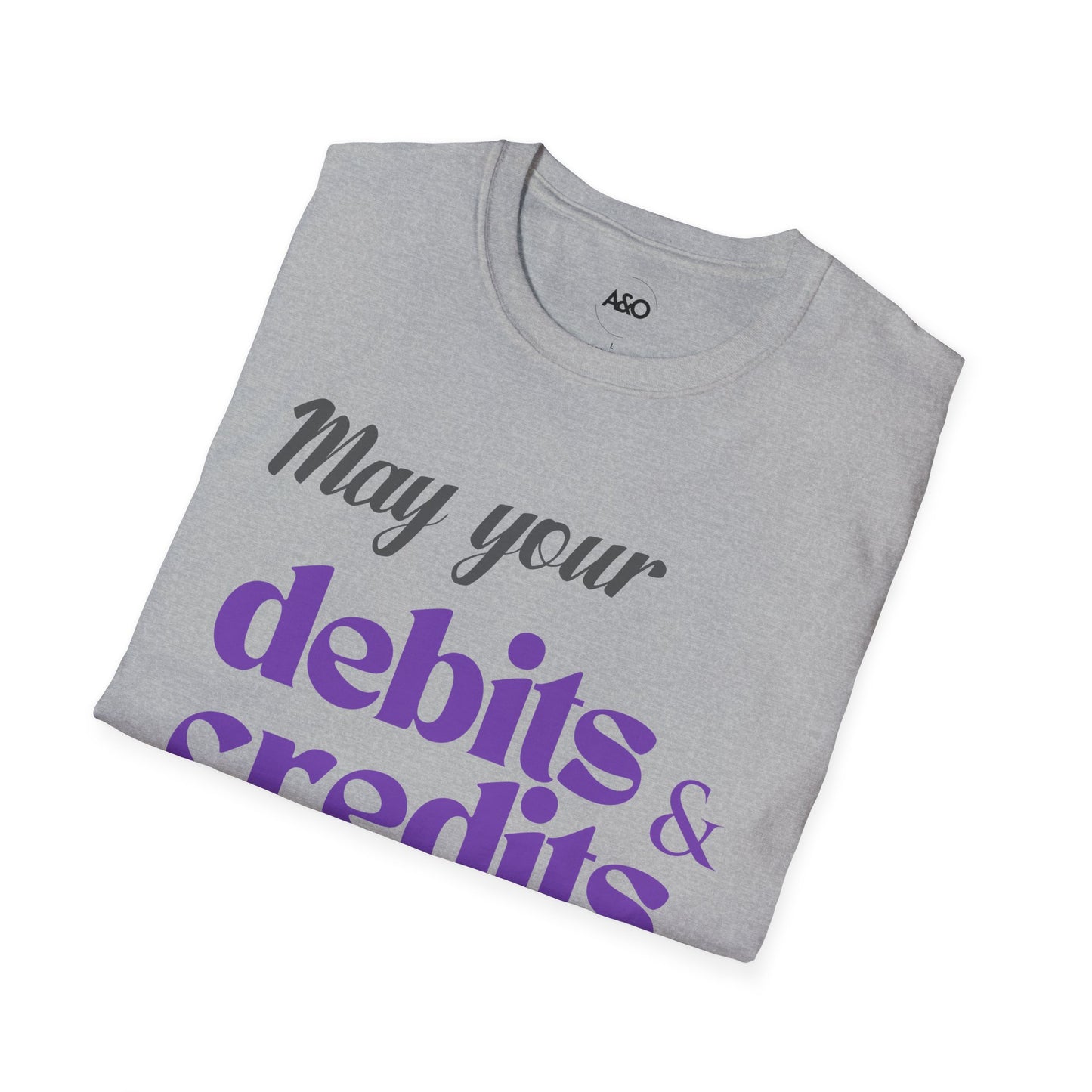 May Your Debits & Credits Always Balance Tee for Women