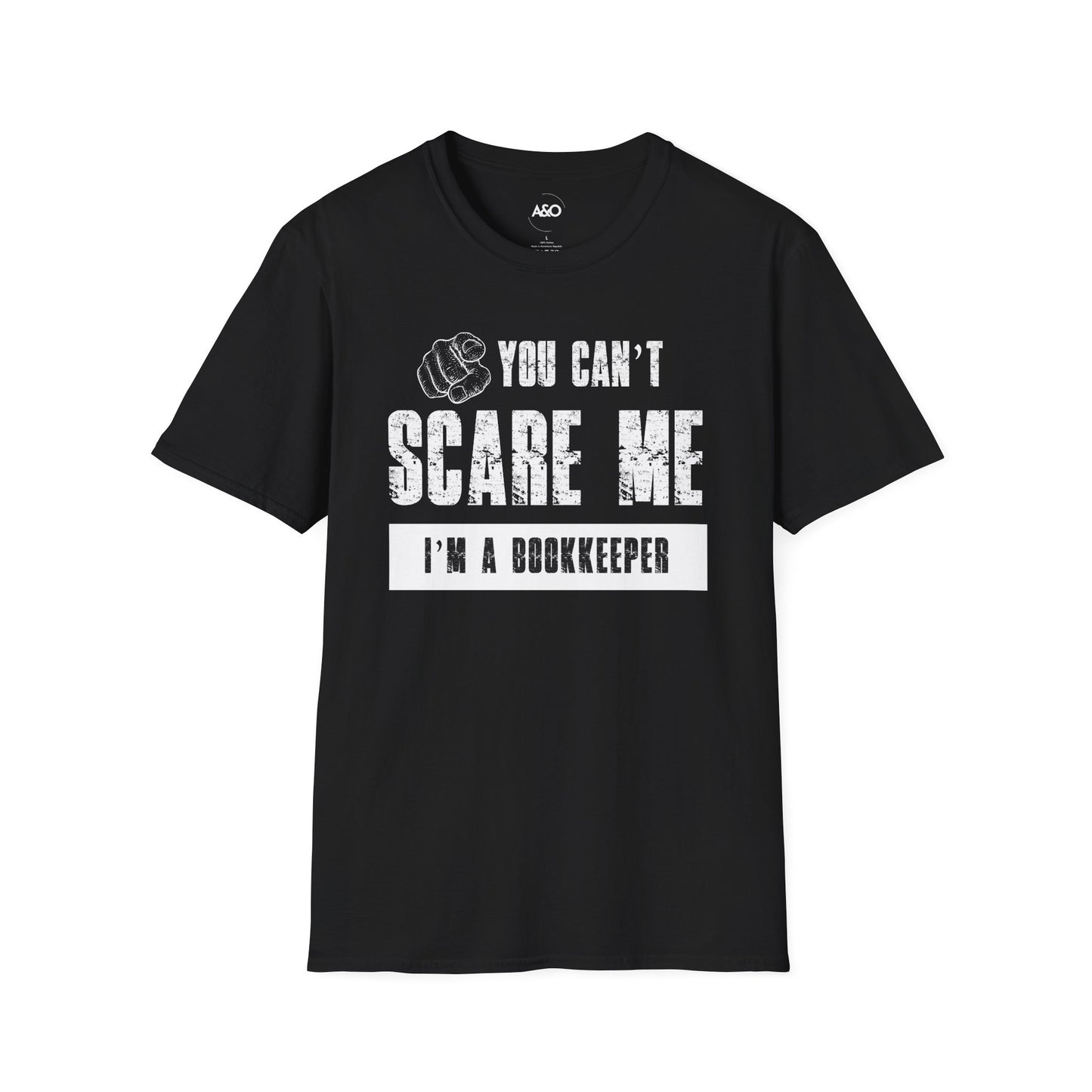 You Can't Scare Me I'm a Bookkeeper (Dark Fabrics)