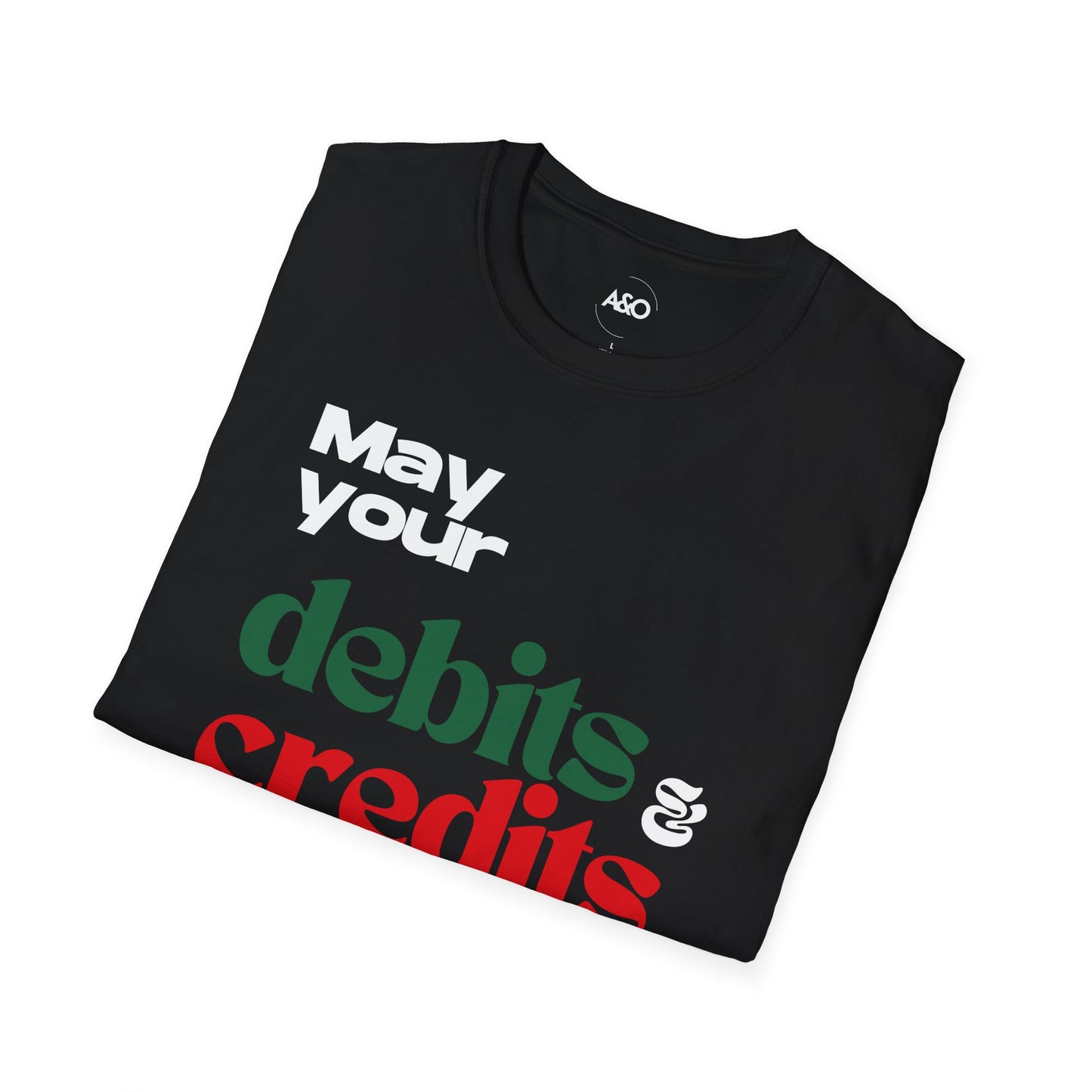 May Your Debits & Credits Always Balance for Christmas (Dark Fabrics)