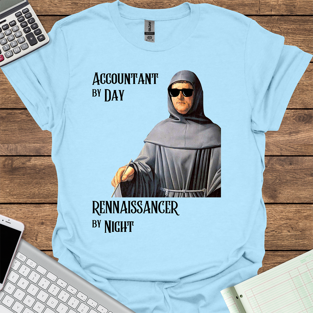 Accountant by Day Rennaissancer by Night v2 (Luca Pacioli)