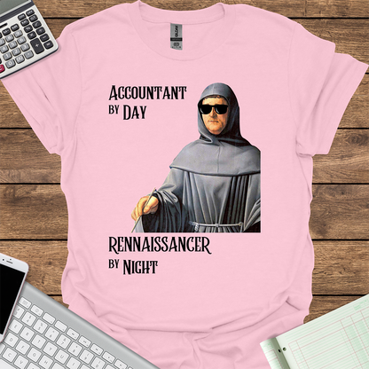 Accountant by Day Rennaissancer by Night v2 (Luca Pacioli)