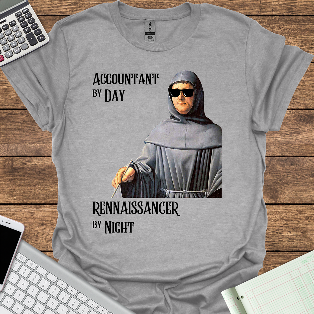 Accountant by Day Rennaissancer by Night v2 (Luca Pacioli)