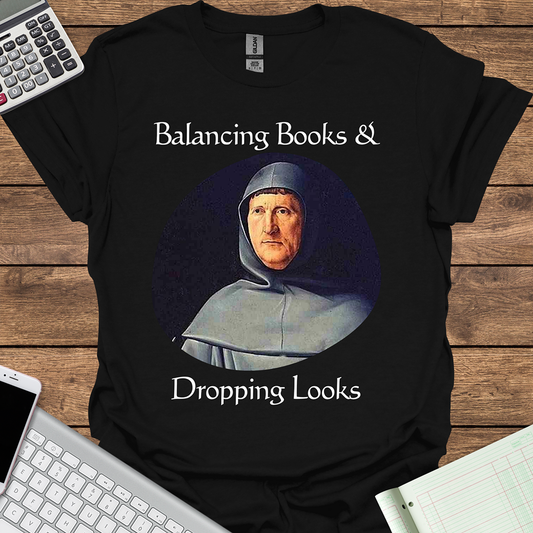 Luca Pacioli Balancing Books & Dropping Looks (Dark Fabrics)