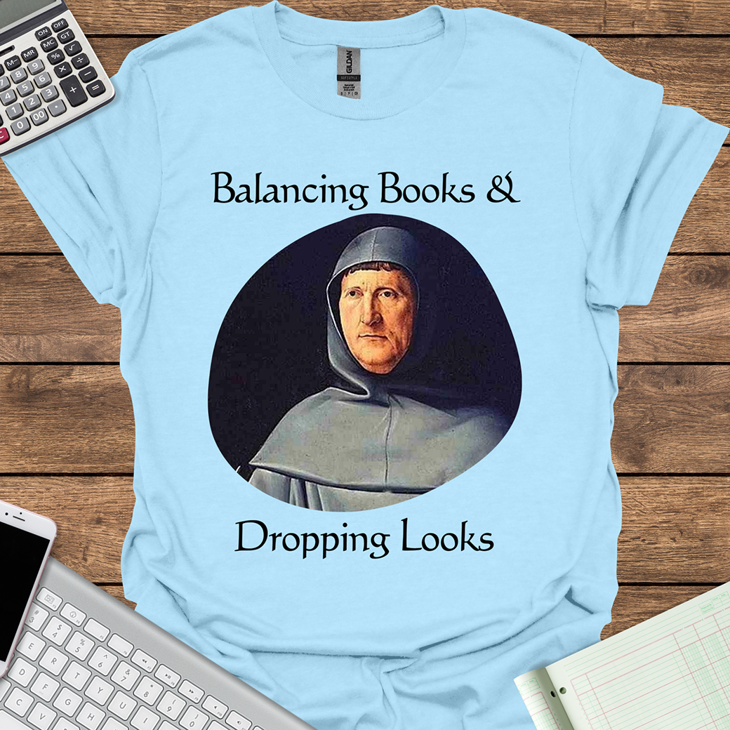 Luca Pacioli Balancing Books & Dropping Looks (Light Fabrics)