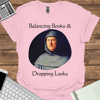 Luca Pacioli Balancing Books & Dropping Looks (Light Fabrics)