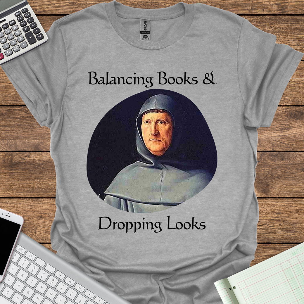 Luca Pacioli Balancing Books & Dropping Looks (Light Fabrics)