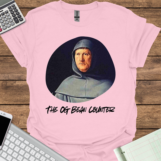 Luca Pacioli The OG Bean Counter (Light Fabrics)